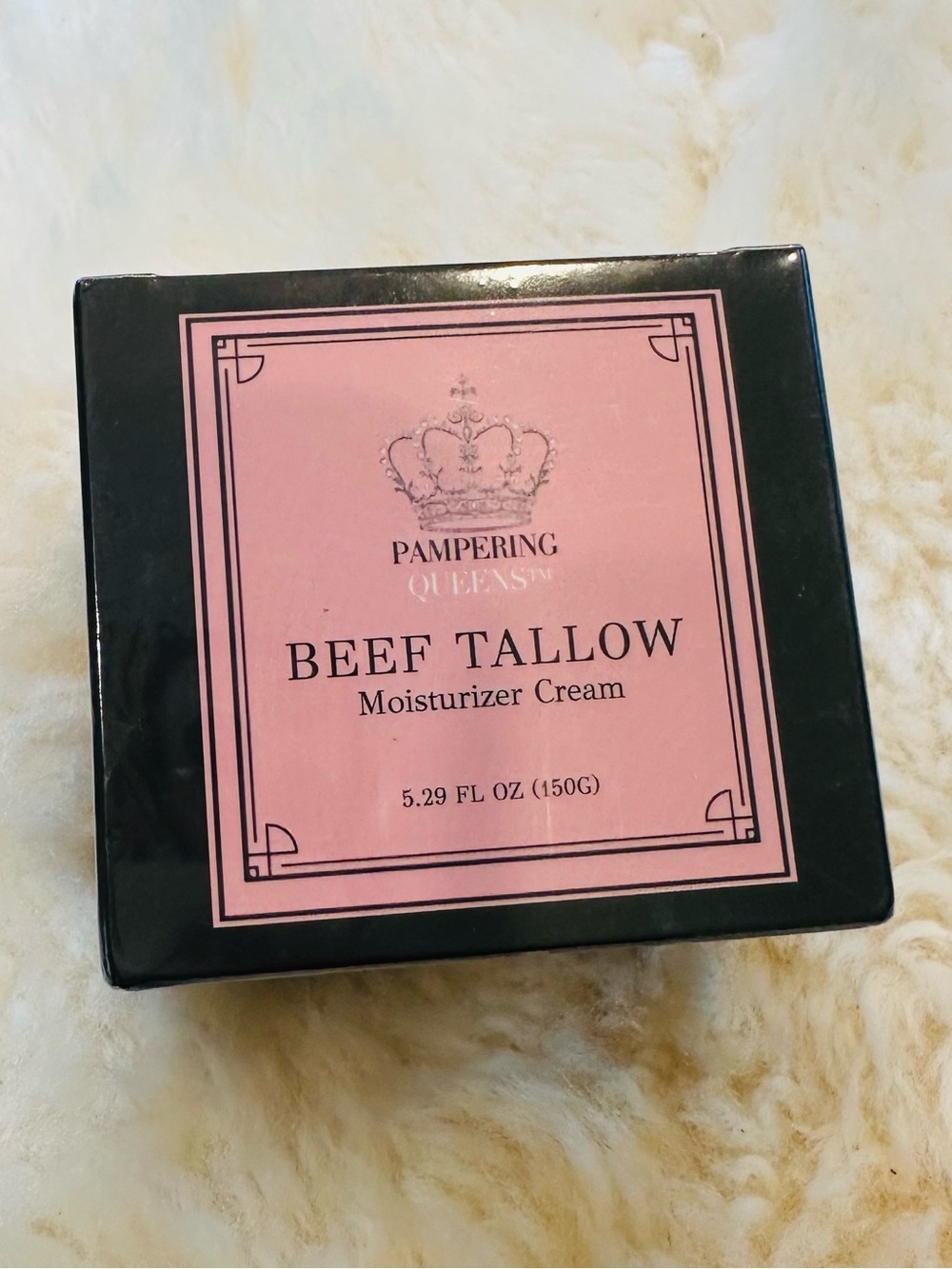 NWT Pampering Queens Beef Tallow Moisturizer Cream (5.29 FL OZ)